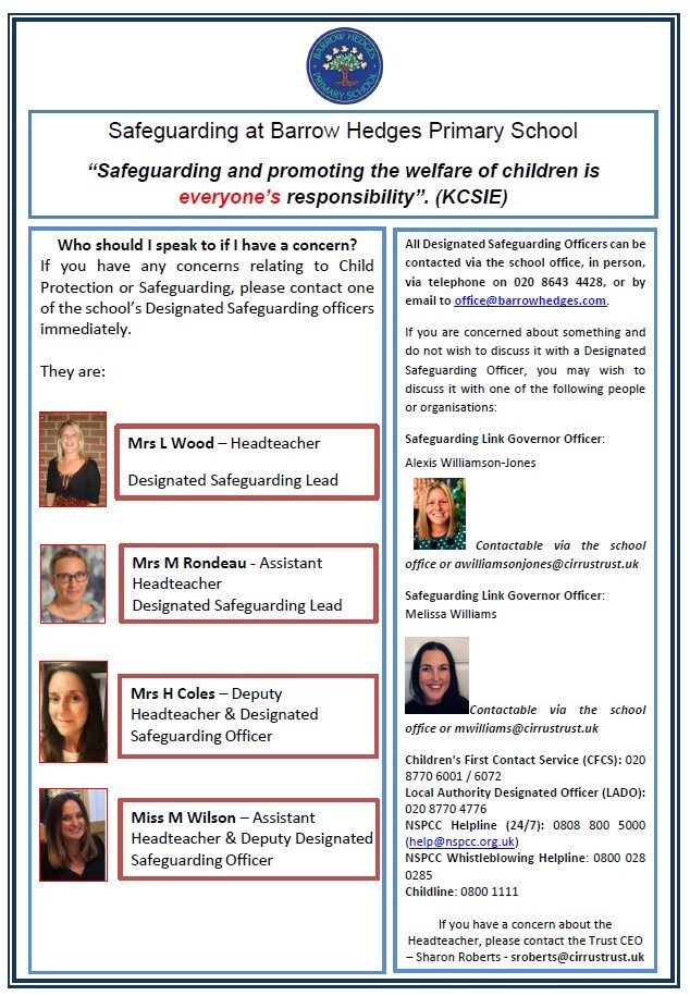 Safeguarding Notice 2025 2026